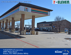 7-ELEVEN (Corporate) 11065 Main Street Frisco, TX 75035 (Dallas