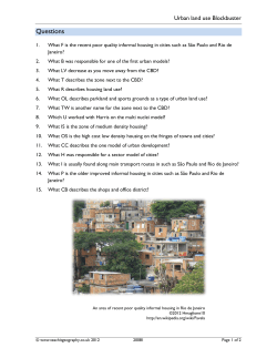Questions - Teachit Geography