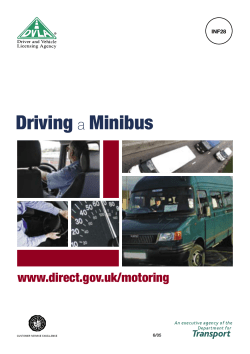 Driving a Minibus
