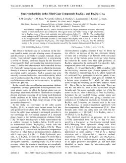 Superconductivity in the Filled Cage Compounds Ba 6Ge25 and Ba