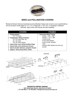 SEED and POLLINATION COVERS
