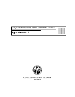 Agriculture 6-12 - Collier County Public Schools
