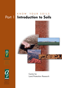 Part 1 Introduction to Soils