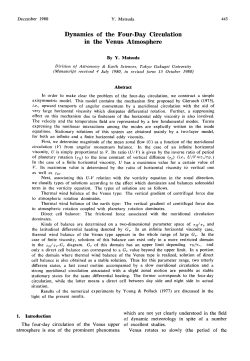 Dynamics of the Four-Day Circulation in the Venus Atmosphere