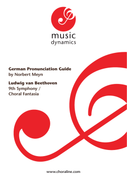 German Pronunciation Guide by Norbert Meyn