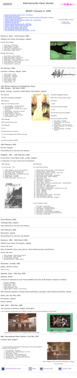 1995 - University of Birmingham