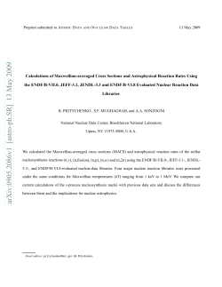 Calculations of Maxwellian-averaged Cross Sections and