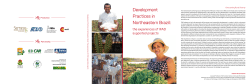 Development Practices in Northeastern Brazil