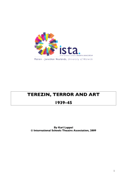terezin, terror and art