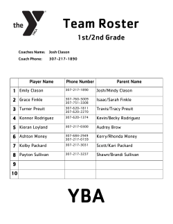 Team Roster
