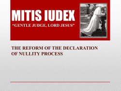 mitis iudex - ArchDen.org