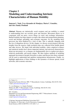 Modeling and Understanding Intrinsic Characteristics of Human
