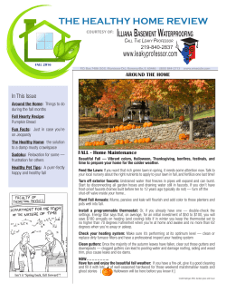 the healthy home review - Illiana Basement Waterproofing