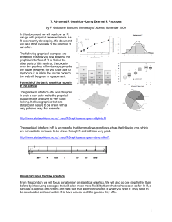 7. Advanced R Graphics - Using External R
