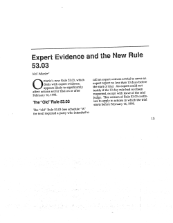 Expert-Evidence-and-the-New-Rule-53.03
