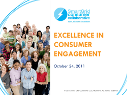 excellence in consumer engagement