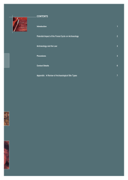 CONTENTS - Department of Agriculture