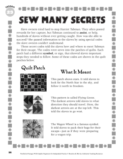Sew Many Secrets