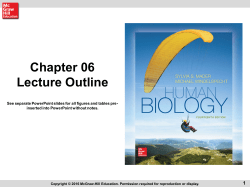 chapt06_HumanBiology14e_lecture