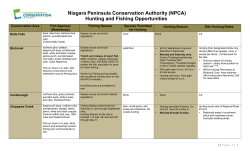 NPCA Hunting and Angling Guide
