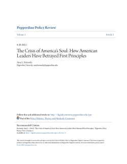 How American Leaders Have Betrayed First Principles