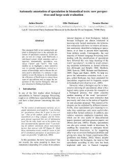 Proceedings of the... - Association for Computational Linguistics