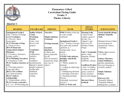 Gifted Grade 5 - Lorain City Schools