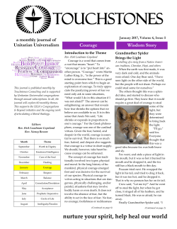 touchstones - Sedona Unitarian Universalist Fellowship