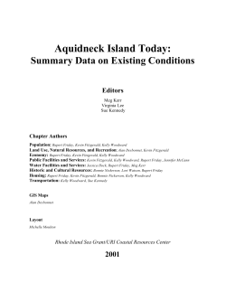 Aquidneck Island Today - Aquidneck Island &ndash; Planning Commission