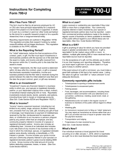 Instructions for Completing Form 700-U