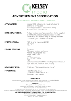Print Ad Specs