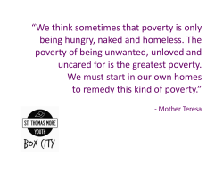 box city wall quotes - St. Thomas More Youth Group