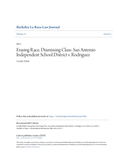 San Antonio Independent School District v. Rodriguez