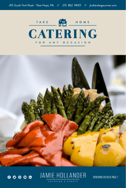 Take Home Catering