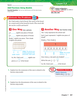 1 Lesson 7.3