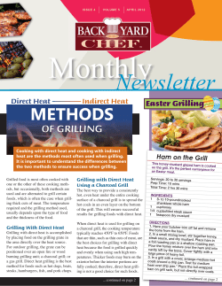 Direct Heat - Indirect Heat, Methods of Grilling