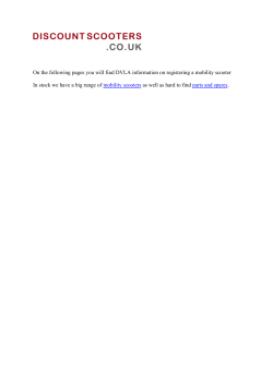 On the following pages you will find DVLA