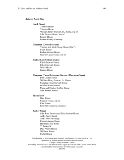 Auburn: South Side South Street Tubman Home Tubman House