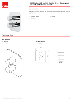 8688 IL BAGNO ALESSI Dot by Oras