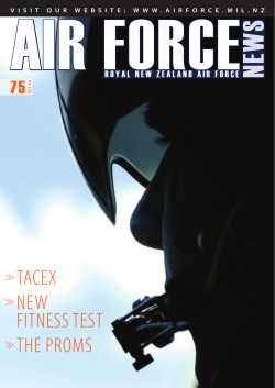 tacex new fitness test the proms