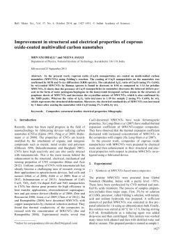Fulltext PDF - Indian Academy of Sciences