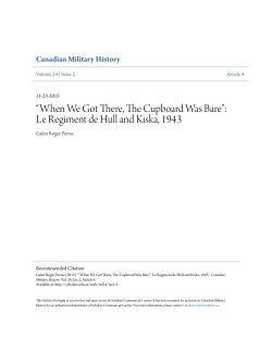 When We Got There, The Cupboard Was Bare