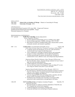 kathryn snell-ryan, lpc, atr