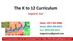 Ang Wikang Filipino sa Lipunang Filipino sa Panahon ng