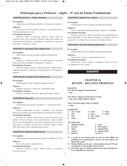 9.o Ano do Ensino Fundamental