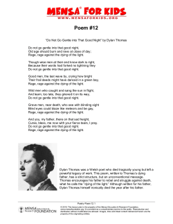 Poem #12 - mensaforkids.org