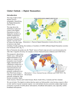 Global Outlook :: Digital Humanities
