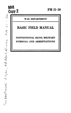 Conventional Signs, Military Symbols, and Abbreviations