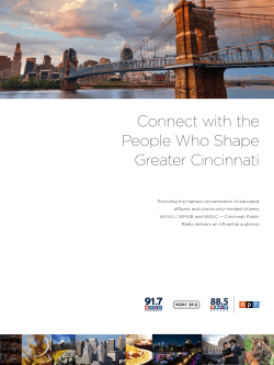 Media Kit - Cincinnati Public Radio