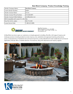 Lowe`s Product Knowledge Training